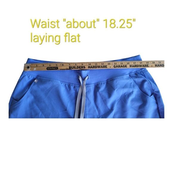 FIGS Zamora High Waist Blue XXL-Petite Scrub Jogger Pants NWT - Picture 7 of 15